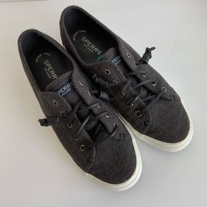 Sperry Size 8 Gray Wool Shoes